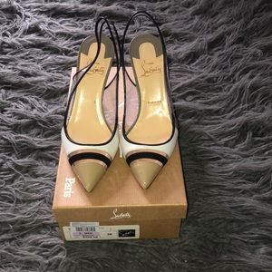 Christian Louboutin heels PVC
